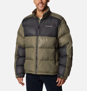 Green Columbia Pike Lake II Insulated Men's Puffer Jacket | 79264NZWD