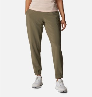 Green Columbia Pleasant Creek Warm Joggers Women's Pants | 59631XAGM