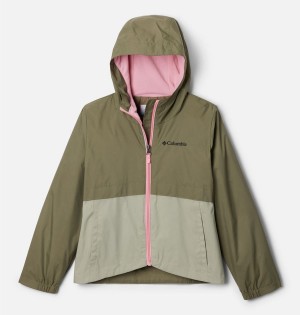 Green Columbia Rain-Zilla Kids' Jacket | 31680LIWM