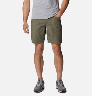 Green Columbia Rugged Ridge II Outdoor Men's Shorts | 76594SFCD