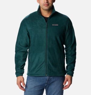 Green Columbia Steens Mountain 2.0 Full Zip Men's Fleece Jacket | 90126JCAU