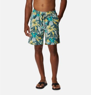 Green Columbia Summerdry Men's Shorts | 10298CTZK