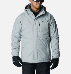 Grey Columbia Alpine Action Insulated Men's Ski Jacket | 69015BZIL