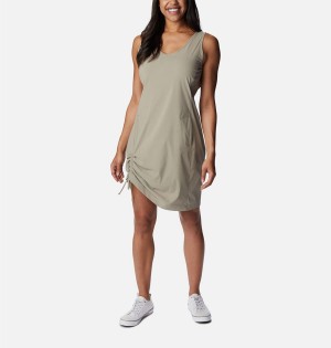 Grey Columbia Anytime Casual III Women's Dress | 50693XRPK