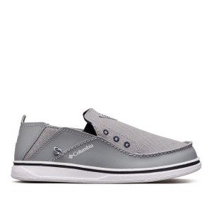 Grey Columbia Bahama PFG Kids' Sneakers | 95130RZUV