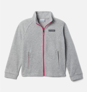 Grey Columbia Benton Springs Fleece Kids' Jacket | 78613SYUQ