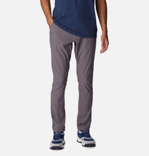 Grey Columbia Black Mesa Woven Men's Pants | 98420NQLB