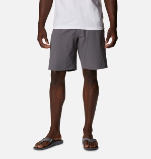 Grey Columbia Blood 'N Guts Stretch Men's Shorts | 35401ZIOV