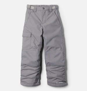 Grey Columbia Bugaboo II Insulated Ski Kids' Pants | 21954TFAS