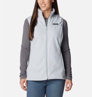 Grey Columbia Castle Dale Fleece Women's Vest | 26513ZKYF