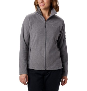 Grey Columbia Fast Trek II Women's Fleece Jacket | 18659MDPN