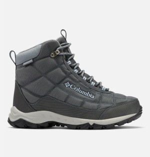 Grey Columbia Firecamp Women's Boots | 07213KBID