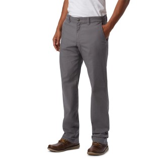 Grey Columbia Flex ROC Men's Pants | 71539RLXB