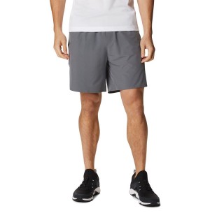 Grey Columbia Hike Men's Shorts | 36140YPKG