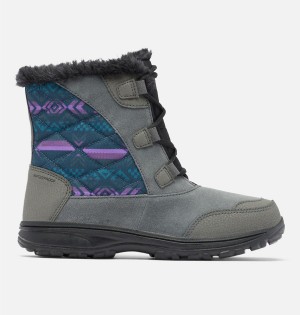 Grey Columbia Ice Maiden Shorty Women's Boots | 83612FPOK