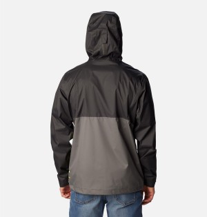 Grey Columbia Inner Limits II Men's Rain Jacket | 03214PFRJ