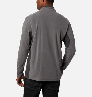 Grey Columbia Klamath Range II Half Zip Fleece Men's Pullover | 26701RLCY