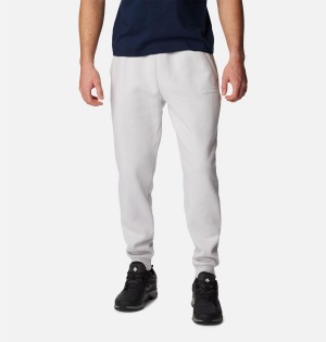 Grey Columbia Marble Canyon Heavyweight Fleece Men's Pants | 58690FCQL