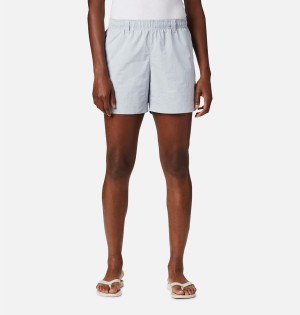 Grey Columbia PFG Backcast Water Women's Shorts | 42980FYWD