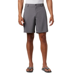 Grey Columbia PFG Bahama Men's Shorts | 50926WVBG