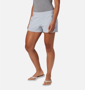 Grey Columbia PFG Tidal II Women's Shorts | 16259AWTU