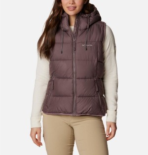 Grey Columbia Pike Lake II Insulated Women's Vest | 34785WUAM