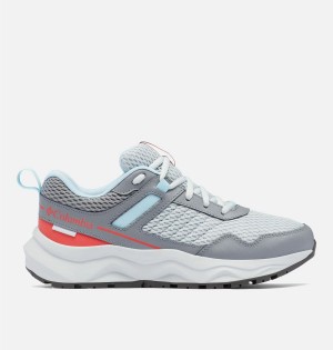 Grey Columbia Plateau Waterproof Women's Sneakers | 26450YHSC