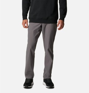 Grey Columbia Royce Range Men's Pants | 73490LCER