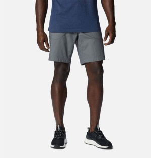 Grey Columbia Rugged Ridge II Outdoor Men's Shorts | 83690OTRF