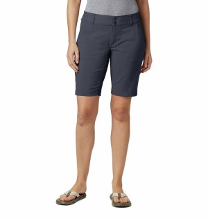 Grey Columbia Saturday Trail Long Women's Shorts | 13279HCEY