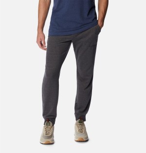 Grey Columbia Shell Ridge Sweat Joggers Men's Pants | 67539HFXT