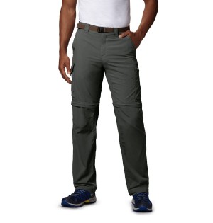 Grey Columbia Silver Ridge Convertible Men's Pants | 93425PJNR