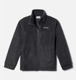 Grey Columbia Steens Mountain II Fleece Kids' Jacket | 09234HGFO