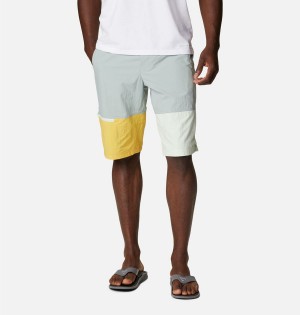 Grey Columbia Summerdry Belted Men's Shorts | 68217DNPM