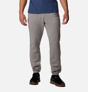 Grey Columbia Trek Joggers Men's Pants | 76123HERW