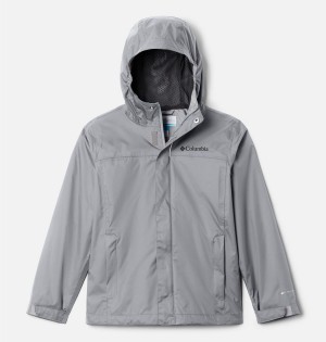 Grey Columbia Watertight II Kids' Jacket | 49056ELRM