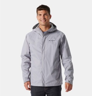 Grey Columbia Watertight II Men's Rain Jacket | 68904DXVO