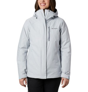 Grey Columbia Whirlibird IV Interchange Women's Ski Jacket | 28670GJPS