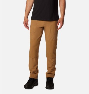 Khaki Columbia Landroamer Utility Men's Pants | 53064PYHG