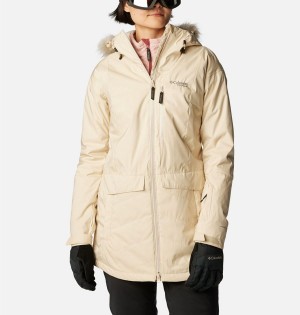 Khaki Columbia Mount Bindo III Insulated Women's Puffer Jacket | 21085OEYF