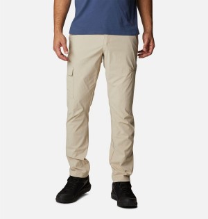 Khaki Columbia Newton Ridge II Men's Pants | 86405ZJLH