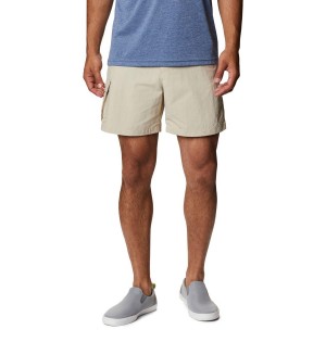 Khaki Columbia PFG Bahama Men's Shorts | 97630VMBD