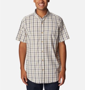 Khaki Columbia Rapid Rivers II Short Sleeve Men's Shirt | 01428BFSK