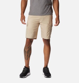 Khaki Columbia Rapid Rivers Men's Shorts | 50382DFYN