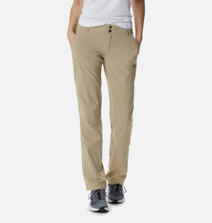 Khaki Columbia Saturday Trail Stretch Women's Pants | 17482NUWH