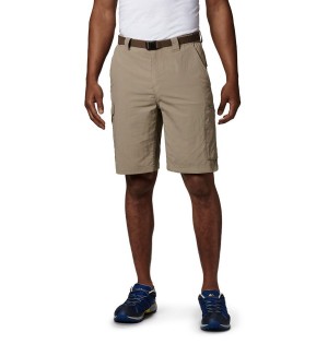 Khaki Columbia Silver Ridge Cargo Men's Shorts | 65012WGET