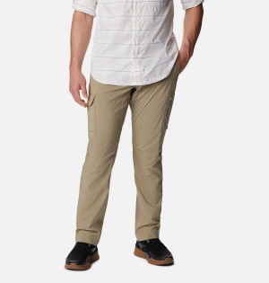 Khaki Columbia Silver Ridge Utility Men's Pants | 92806PYJS