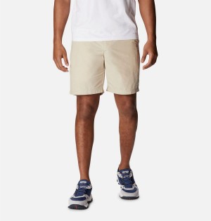 Khaki Columbia Washed Out Men's Shorts | 03975FVWX