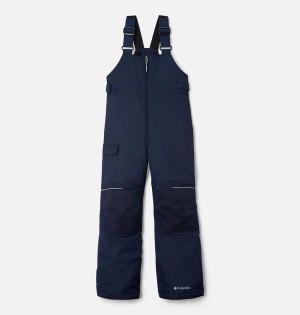 Navy Columbia Adventure Ride Insulated Ski Bib Kids' Pants | 38124HKGA