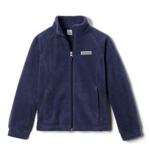 Navy Columbia Benton Springs Fleece Kids' Jacket | 03915WAYS